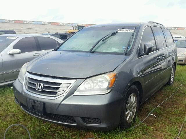 5FNRL38418B049924 - 2008 HONDA ODYSSEY GRAY photo 2