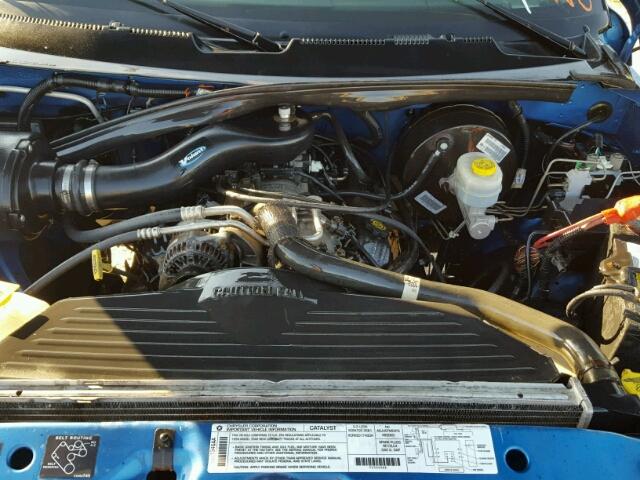 3B7HC13Y7XG105822 - 1999 DODGE RAM 1500 Q BLUE photo 7