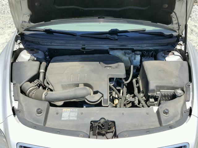 1G1ZC5EB7AF321773 - 2010 CHEVROLET MALIBU 1LT 银色 照片 7