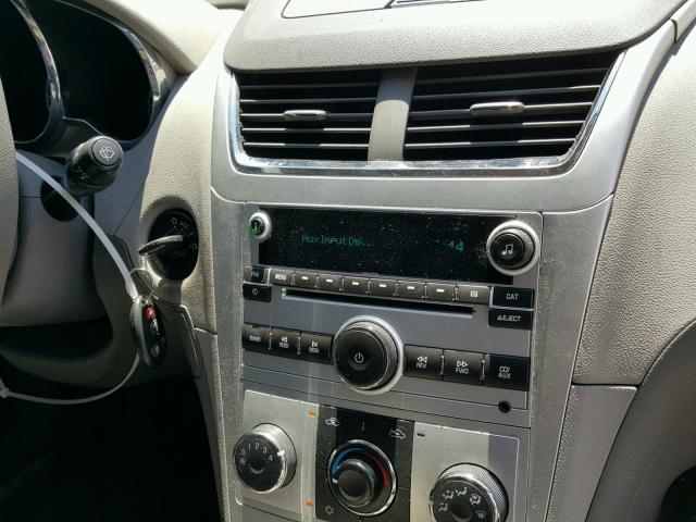 1G1ZC5EB7AF321773 - 2010 CHEVROLET MALIBU 1LT 银色 照片 9