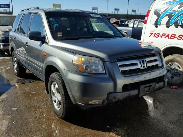 5FNYF28408B009833 - 2008 HONDA PILOT GRAY photo 1