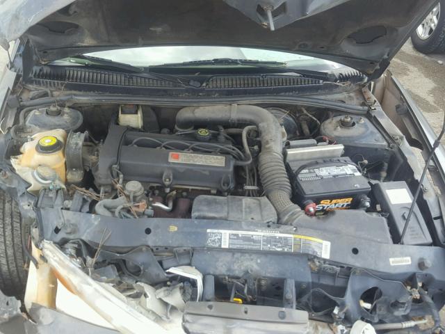 1G8ZN82761Z279270 - 2001 SATURN SW2 TAN photo 7