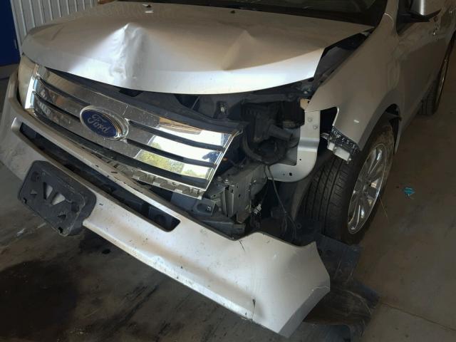 2FMDK3JC0ABA22811 - 2010 FORD EDGE SEL SILVER photo 9