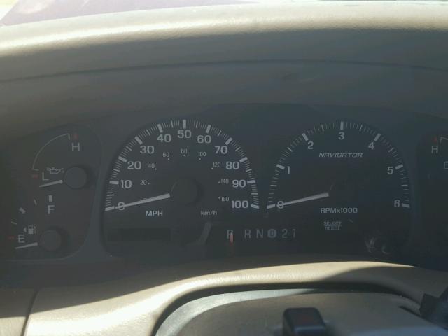 5LMFU28R61LJ07849 - 2001 LINCOLN NAVIGATOR BURGUNDY photo 8