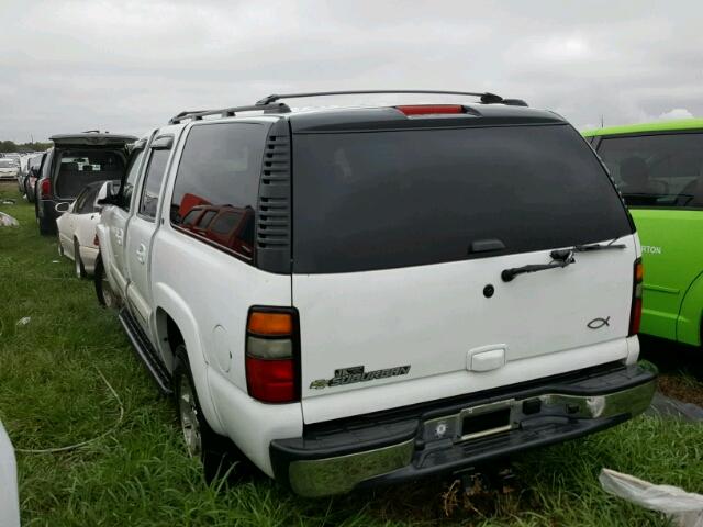 1GNEC16Z16J144899 - 2006 CHEVROLET SUBURBAN WHITE photo 3