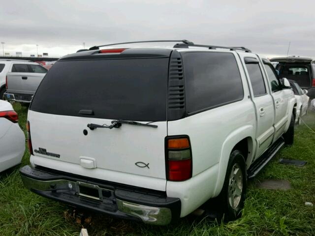 1GNEC16Z16J144899 - 2006 CHEVROLET SUBURBAN WHITE photo 4