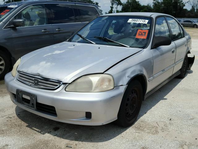 2HGEJ6618XH521772 - 1999 HONDA CIVIC BASE 银色 照片 2