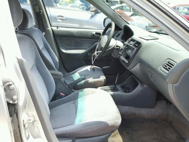 2HGEJ6618XH521772 - 1999 HONDA CIVIC BASE 银色 照片 5