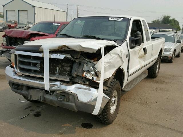 1FTNX21F8XEA46396 - 1999 FORD F250 SUPER WHITE photo 2