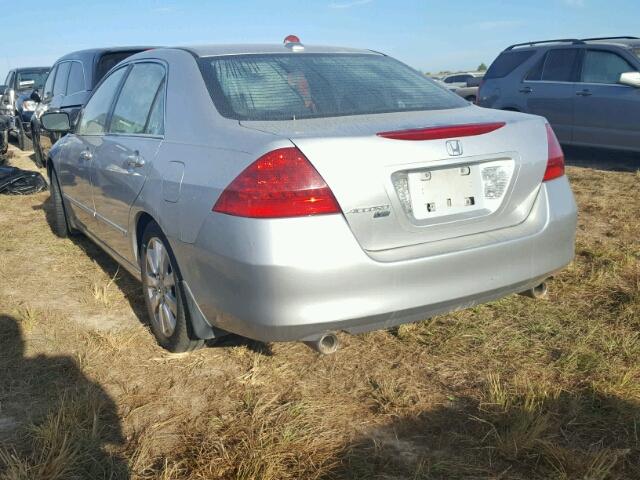 1HGCM66516A028031 - 2006 HONDA ACCORD SILVER photo 3