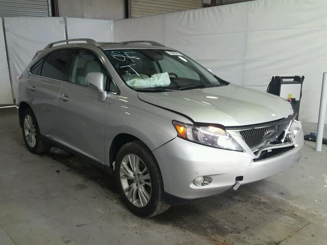 JTJBC1BA6A2409425 - 2010 LEXUS RX 450 SILVER photo 1