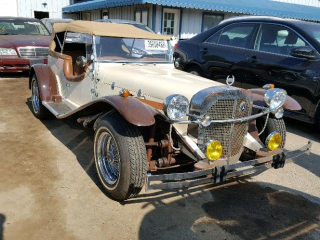 FG3501 - 1929 MERCEDES-BENZ ROADSTER CREAM photo 1