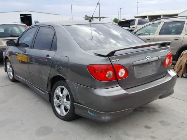 2T1BY30EX6C550304 - 2006 TOYOTA COROLLA XR 灰色 照片 3