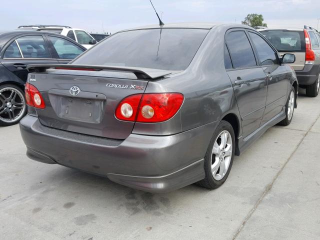 2T1BY30EX6C550304 - 2006 TOYOTA COROLLA XR 灰色 照片 4