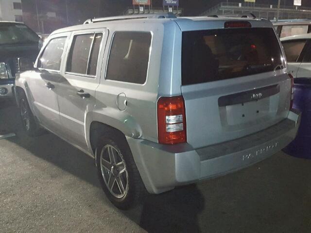 1J4FT28B79D167538 - 2009 JEEP PATRIOT SP GRAY photo 3