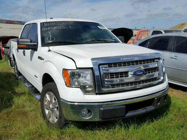 1FTFW1CT4DKF46931 - 2013 FORD F150 SUPER WHITE photo 1