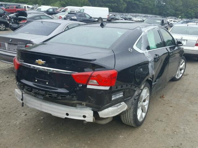 2G1125S37E9276409 - 2014 CHEVROLET IMPALA LT BLACK photo 4