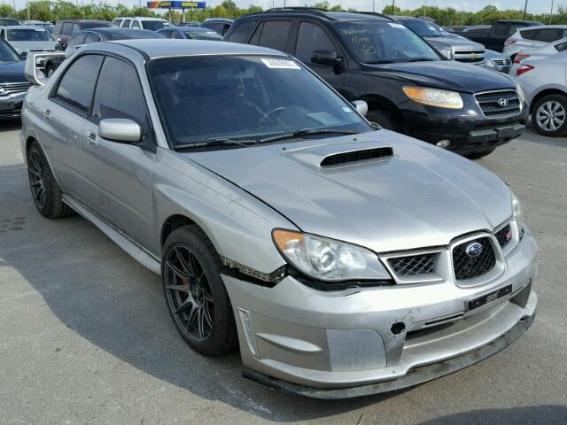 JF1GD76647L526105 - 2007 SUBARU IMPREZA WR SILVER photo 1