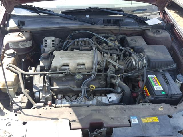 1G3NG52M2W6347723 - 1998 OLDSMOBILE CUTLASS GL MAROON photo 7