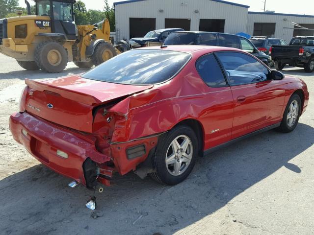 2G1WW12E059268852 - 2005 CHEVROLET MONTE CARL 红色 照片 4