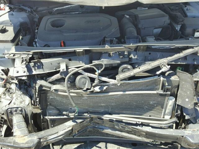 5NPE34AF6FH089916 - 2015 HYUNDAI SONATA SPO GRAY photo 7