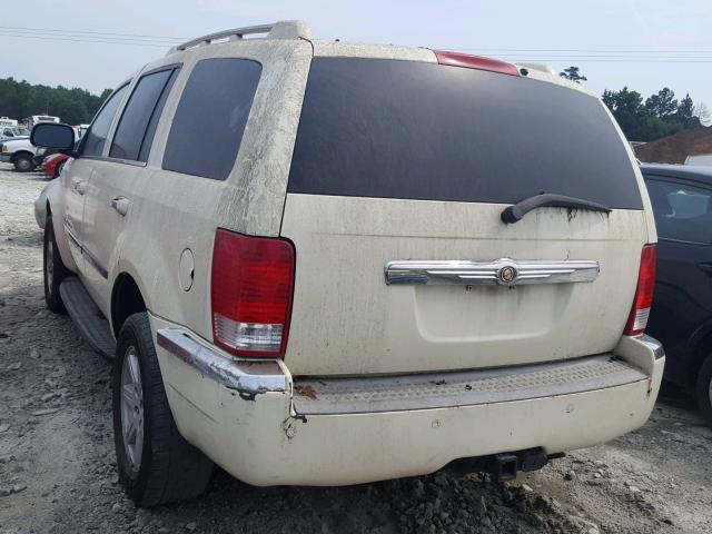 1A8HX58PX7F530909 - 2007 CHRYSLER ASPEN LIMI CREAM photo 3