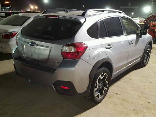 JF2GPABC3G8274121 - 2016 SUBARU CROSSTREK SILVER photo 4