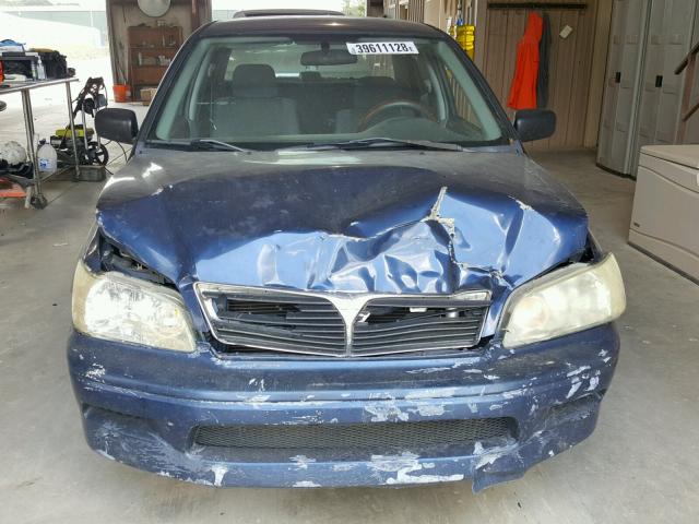 JA3AJ26E93U070964 - 2003 MITSUBISHI LANCER ES BLUE photo 9