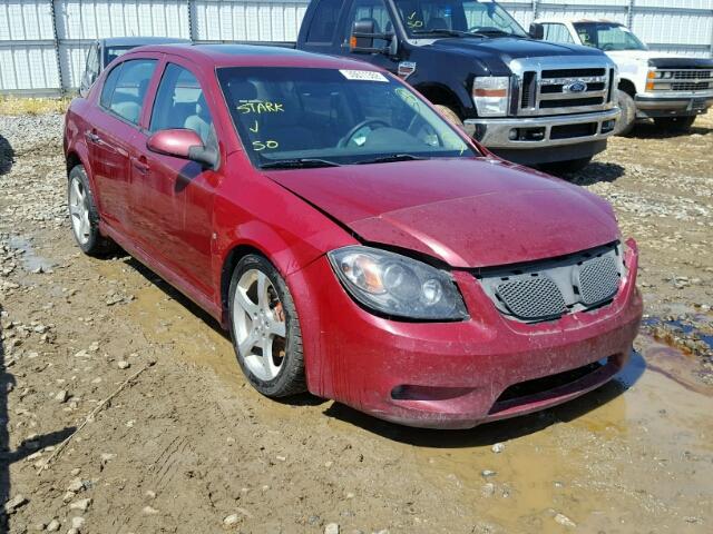 1G2AN55B277112172 - 2007 PONTIAC G5 GT RED photo 1