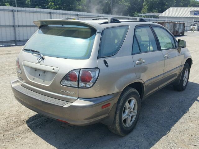 JTJHF10U920260777 - 2002 LEXUS RX 300 TAN photo 4