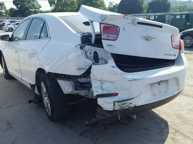 1G11D5RR7DF114192 - 2013 CHEVROLET MALIBU 1LT 白色 照片 9