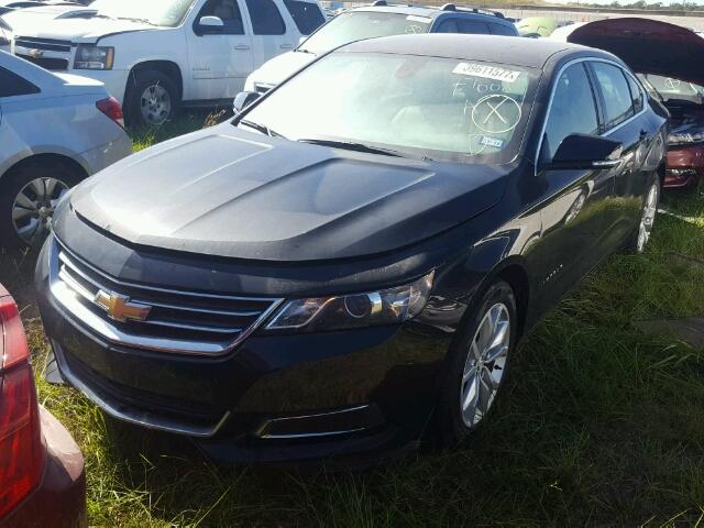 2G1105SA6G9208240 - 2016 CHEVROLET IMPALA BLACK photo 2