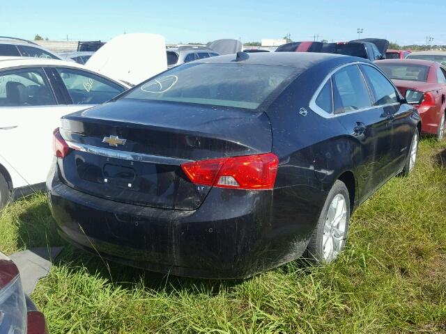 2G1105SA6G9208240 - 2016 CHEVROLET IMPALA BLACK photo 4