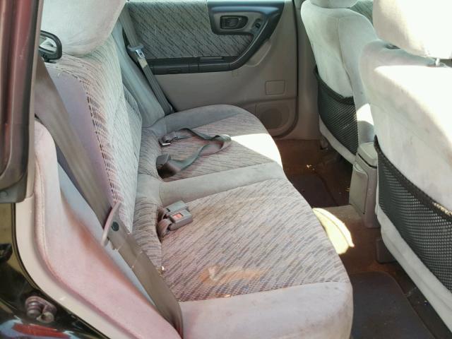 JF1SF6559YH710225 - 2000 SUBARU FORESTER S შავი ფოტო 6