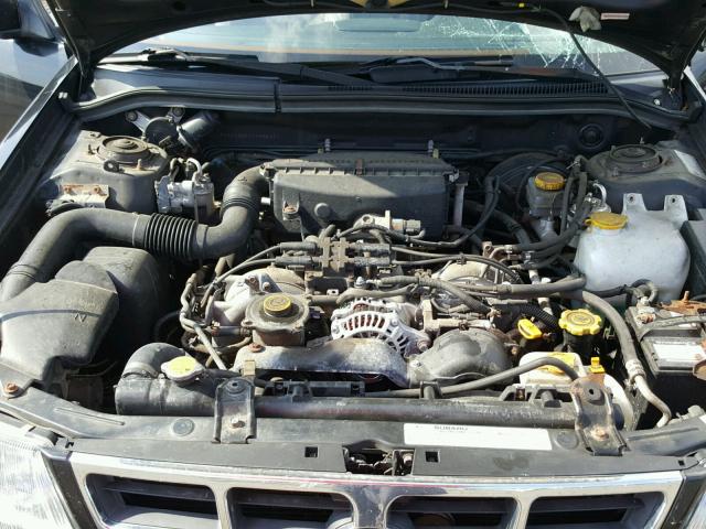 JF1SF6559YH710225 - 2000 SUBARU FORESTER S შავი ფოტო 7