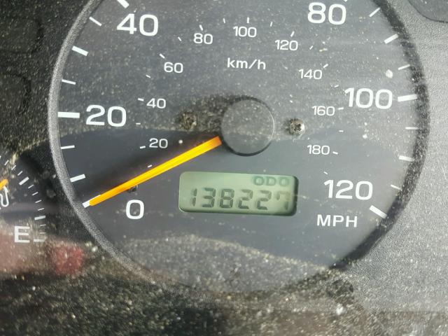 JF1SF6559YH710225 - 2000 SUBARU FORESTER S შავი ფოტო 8