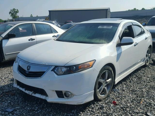 JH4CU2F84CC011109 - 2012 ACURA TSX SE WHITE photo 2