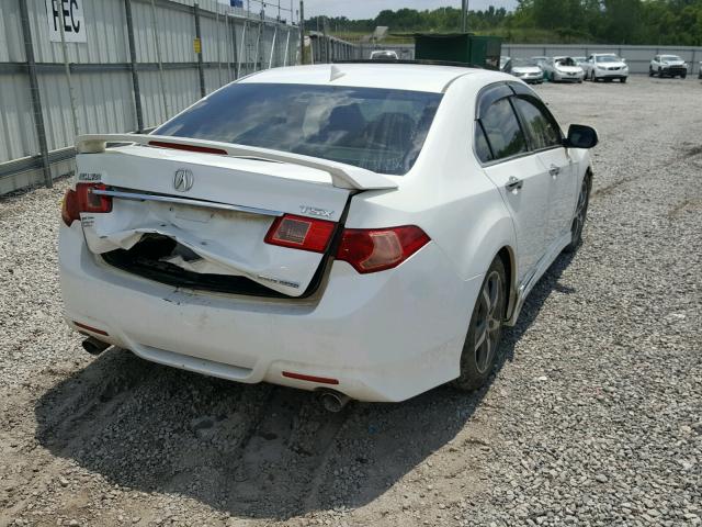 JH4CU2F84CC011109 - 2012 ACURA TSX SE WHITE photo 4