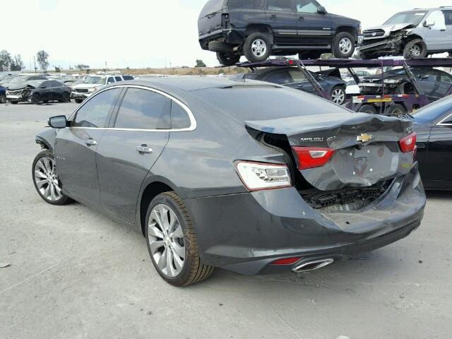 1G1ZH5SX9HF184783 - 2017 CHEVROLET MALIBU PRE ნაცრისფერი ფოტო 3
