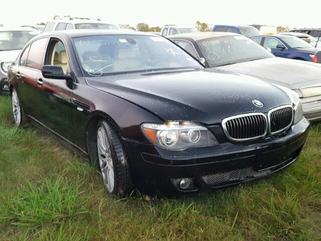 WBAHN83508DT84017 - 2008 BMW 750 BLACK photo 1