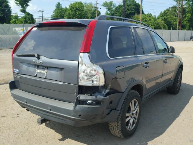 YV4CY592961259092 - 2006 VOLVO XC90 GRAY photo 4