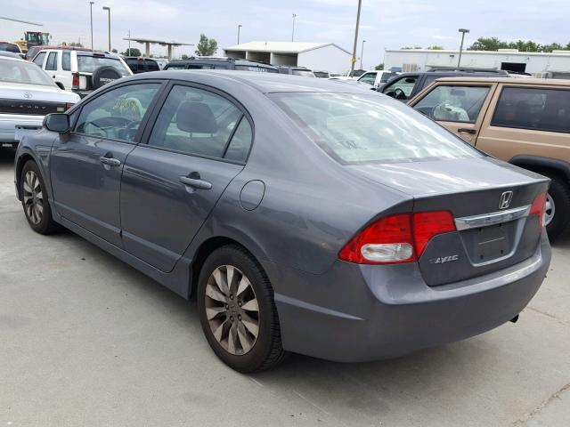 19XFA1F94AE051626 - 2010 HONDA CIVIC EXL 灰色 照片 3