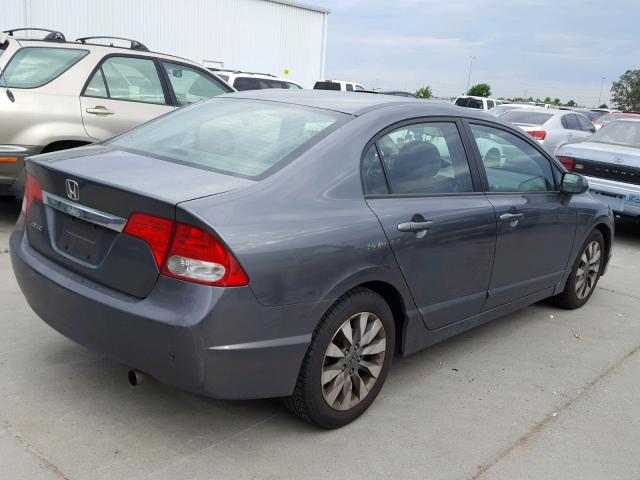 19XFA1F94AE051626 - 2010 HONDA CIVIC EXL 灰色 照片 4