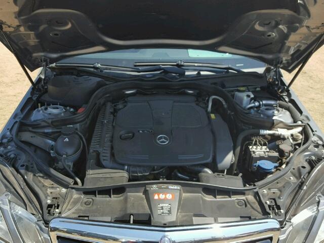 WDDHF5KB9CA569804 - 2012 MERCEDES-BENZ E GRAY photo 7