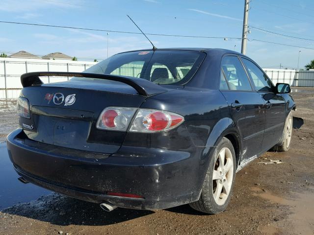 1YVHP80C865M15130 - 2006 MAZDA 6 I BLACK photo 4