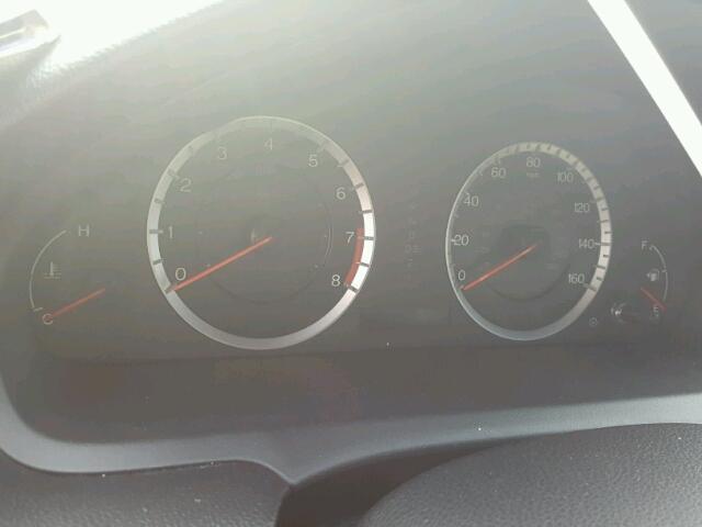 1HGCP3F8XBA019614 - 2011 HONDA ACCORD EXL BLACK photo 8