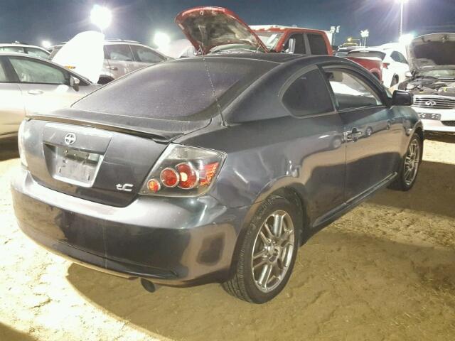 JTKDE177260127362 - 2006 TOYOTA SCION TC ნაცრისფერი ფოტო 4