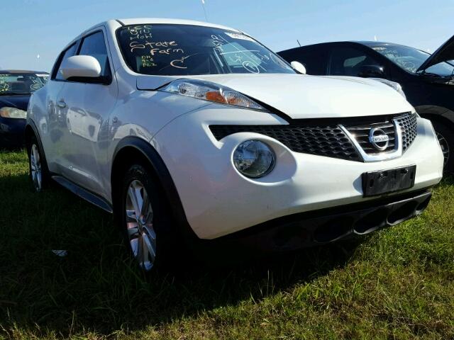 JN8AF5MR7ET452871 - 2014 NISSAN JUKE WHITE photo 1