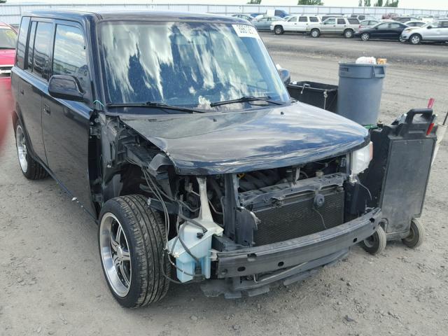 JTLKT324664090259 - 2006 TOYOTA SCION XB შავი ფოტო 1