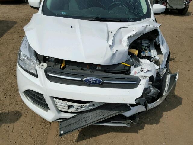 1FMCU9GX2GUB46455 - 2016 FORD ESCAPE SE WHITE photo 7